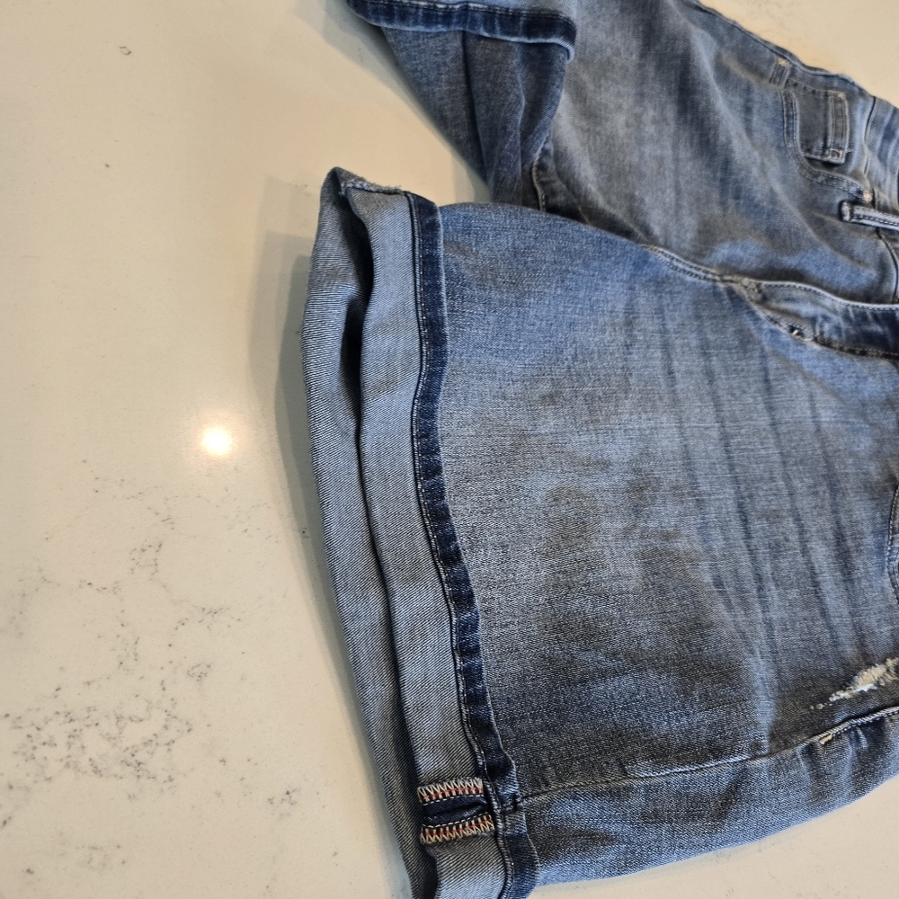 JAG Alex Boyfriend High Rise Casual Denim Jean Shorts Womens 8 - Picture 8 of 13